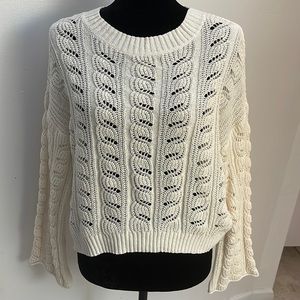 AMERICAN EAGLE | Women’s Ivory Knit Sweater Size Small S